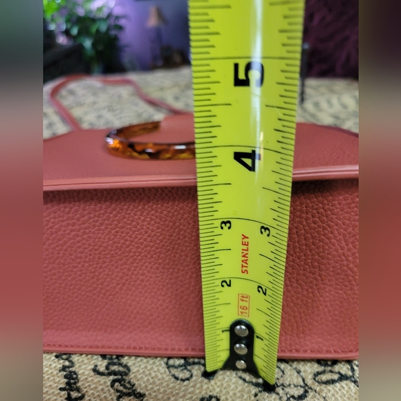 Dreams crossbody bag acrylic round handles light rust - Picture 11 of 14